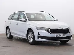 White Used 2024 Skoda Octavia SE Technology Estate | £23,249 (Expensive)