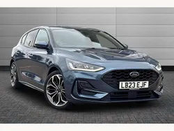 Blue Used 2023 Ford Focus ST-Line X Hatchback | £20,995 (A bit pricey)