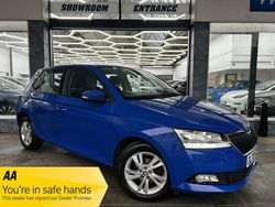 Blue Used 2020 Skoda Fabia SE Hatchback | £10,250 (Fair price)