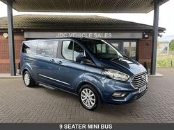 Blue Used 2018 Ford Tourneo Custom Titanium Van | £14,388 (A bit pricey)