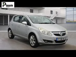 Silver Used 2008 Vauxhall Corsa Design Edition Hatchback | £4,295 (Fair price)