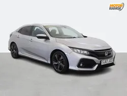 Silver Used 2017 Honda Civic SR Hatchback | £10,295 (Fair price)