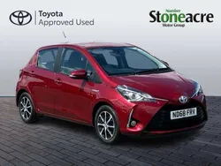 Red Used 2019 Toyota Yaris Hybrid Hatchback | £12,500 (Good price)