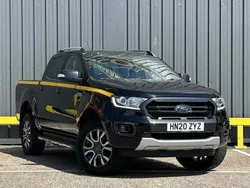 Black Used 2020 Ford Ranger Wildtrack Pickup | £15,995 (Good price)