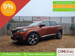 Bronze Used 2019 Peugeot 3008 Allure SUV | £9,040 (Fair price)