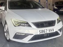 White Used 2018 Seat Leon FR Hatchback | £8,295 (Fair price)