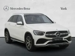 White Used 2022 Mercedes GLC300 AMG Line Premium SUV | £36,995 (Fair price)