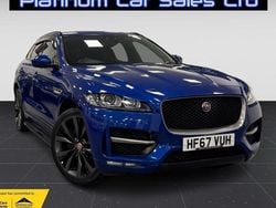 Blue Used 2017 Jaguar F-Pace R-Sport SUV | £17,995 (Expensive)