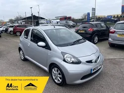 Silver Used 2008 Toyota Aygo Platinum Hatchback | £2,995 (Expensive)