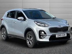 Silver Used 2019 Kia Sportage 2 SUV | £12,595 (Fair price)