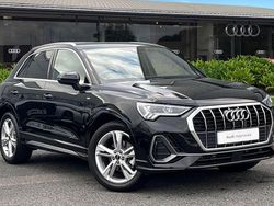 Black Used 2025 Audi Q3 S-Line SUV | £32,920 (Good price)