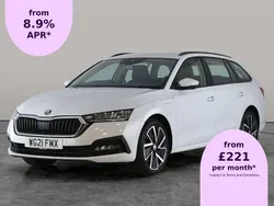 White Used 2021 Skoda Octavia SE Technology Estate | £14,769 (Fair price)