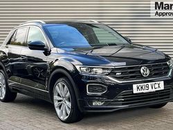 Black Used 2019 VW T-Roc R-line SUV | £16,246 (Good price)