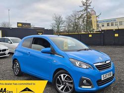 Blue Used 2017 Peugeot 108 Allure Hatchback | £5,495 (Fair price)