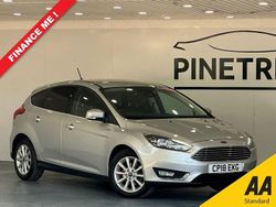 Silver Used 2018 Ford Focus Titanium Hatchback | £7,299 (Super price)