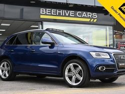 Blue Used 2014 Audi Q5 S-line plus SUV | £13,750 (Fair price)