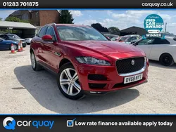 Red Used 2018 Jaguar F-Pace Portfolio SUV | £19,995 (Fair price)