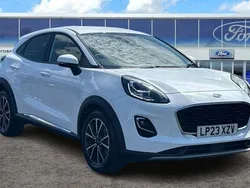 White Used 2023 Ford Puma Titanium Hatchback | £16,295 (Good price)
