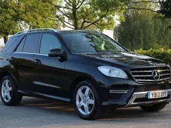 Black Used 2013 Mercedes ML250 AMG SUV | £10,790 (Fair price)
