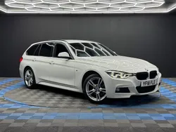 White Used 2018 BMW 320 M Sport Estate | £17,990 (Good price)