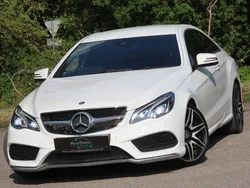 White Used 2016 Mercedes E220 AMG Line Premium Coupe | £8,494 (Fair price)
