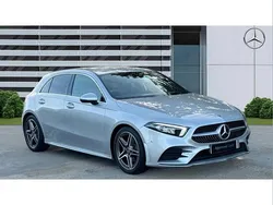 Silver Used 2020 Mercedes A200 AMG Line Premium Hatchback | £19,612 (Fair price)