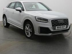 White Used 2018 Audi Q2 S-Line SUV | £12,950 (Fair price)