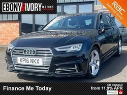 Black Used 2016 Audi A4 S-Line Estate | £14,990 (Fair price)