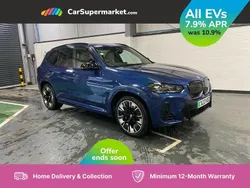 Blue Used 2022 BMW iX3 M Sport SUV | £30,197 (Fair price)