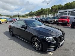 Black Used 2017 Mercedes E220 AMG Line Premium Plus Coupe | £18,499 (Expensive)