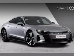 Silver Used 2022 Audi e-tron GT quattro Comfort Sedan | £46,000 (Super price)