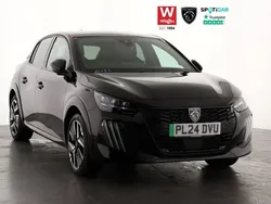 Black Used 2024 Peugeot e-208 GTi Hatchback | £18,849 (Expensive)