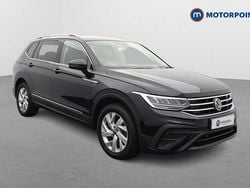 Black Used 2022 VW Tiguan Allspace Life SUV | £22,549 (Good price)