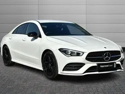 White Used 2023 Mercedes CLA220 Executive Sedan | £28,498 (Fair price)