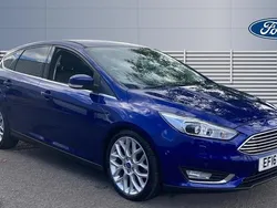Blue Used 2016 Ford Focus Titanium X Hatchback | £7,768 (Good price)