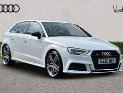 White Used 2020 Audi S3 Sportback Black Edition Hatchback | £24,533