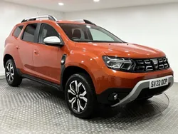 Orange Used 2022 Dacia Duster Prestige SUV | £12,495 (Fair price)