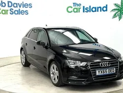 Black Used 2015 Audi A3 Sportback Sport Hatchback | £5,900 (Fair price)