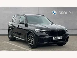 Black Used 2022 BMW X5 M Sport SUV | £49,450 (Fair price)