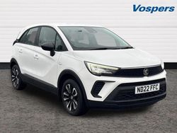 White Used 2022 Vauxhall Crossland Design Edition SUV | £12,290 (Fair price)