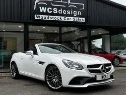 White Used 2018 Mercedes SLC180 AMG line Cabriolet | £18,790