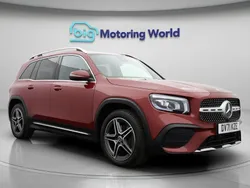 Red Used 2021 Mercedes GLB200 AMG line SUV | £23,500 (Fair price)