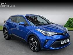 Blue Used 2022 Toyota C-HR Design SUV | £20,123 (Fair price)