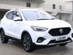 White Used 2024 MG ZS Exclusive Sedan | £14,490 (Fair price)