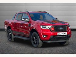 Red Used 2023 Ford Ranger Wildtrack Pickup | £28,194 (Fair price)