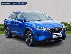 Blue Used 2022 Nissan Qashqai Tekna SUV | £21,795 (Fair price)