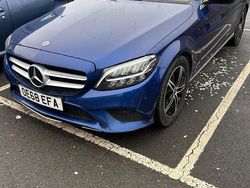 Blue Used 2018 Mercedes C220 Sedan | £5,995