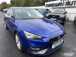 Blue Used 2021 Seat Leon FR Hatchback | £11,995 (Fair price)