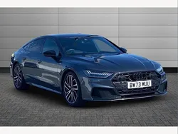 Daytona grey Used 2024 Audi A7 Black Edition Hatchback | £40,750 (Fair price)