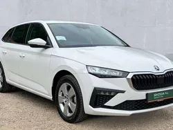 Candy white Used 2024 Skoda Scala SE Hatchback | £15,981 (Fair price)